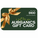 Gift Card Holiday Deal - Limited Time Aurganics  Aurganics Skincare for melanated glowgetters with sensitive skin