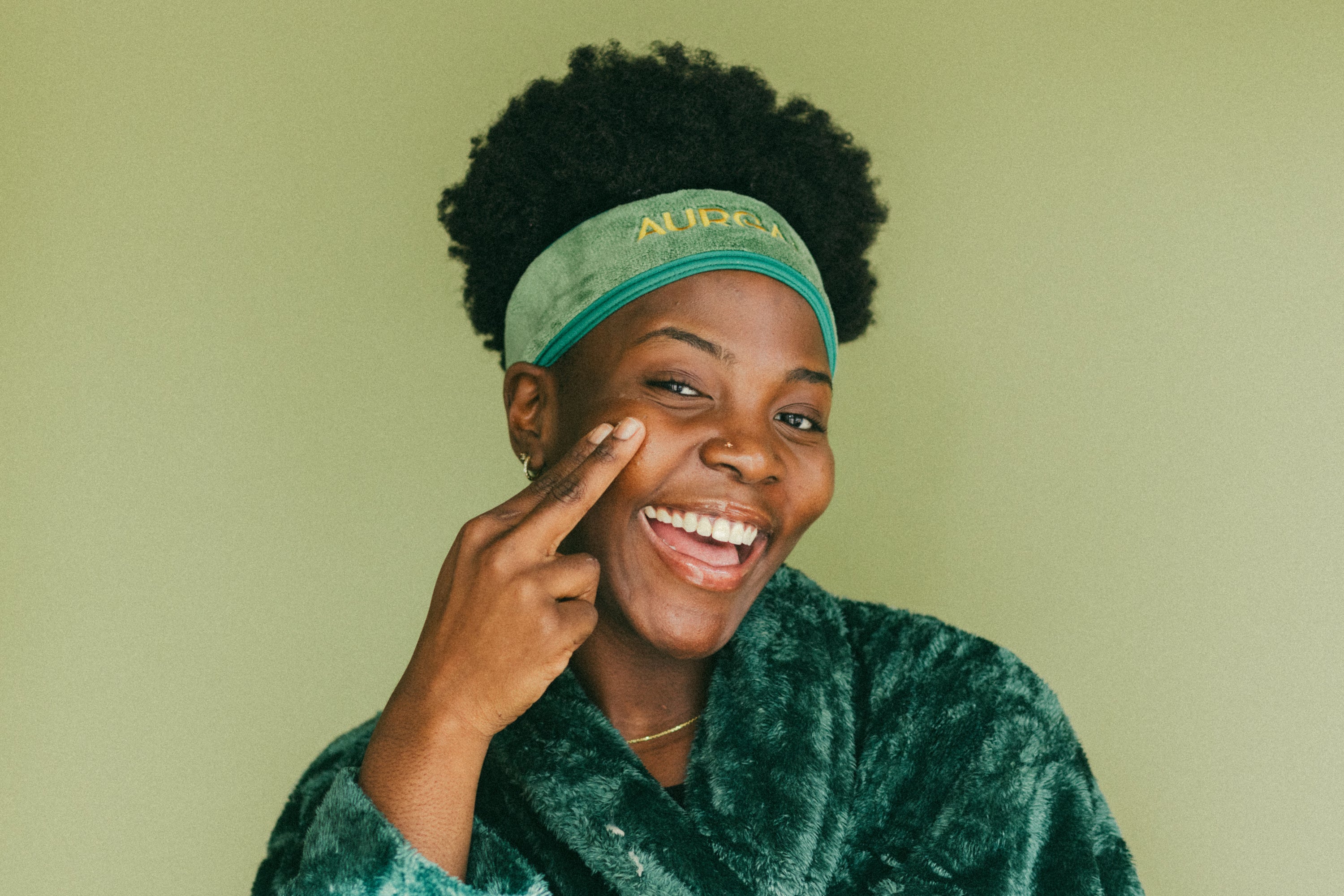 Sarah Houston Aurganics founder: fading dark spots with gentle irritation-free serum for melanin-rich skin; black-woman owned