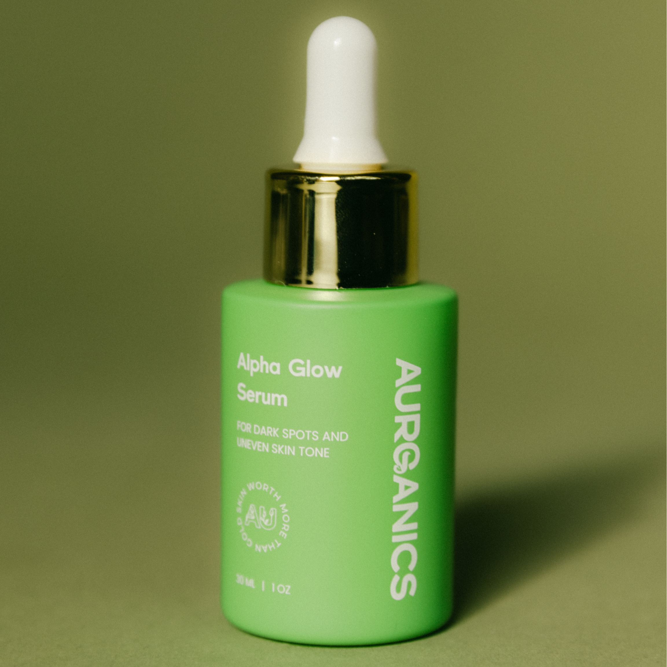 Alpha Glow Serum Aurganics Skincare Serum Aurganics Skincare for melanated glowgetters with sensitive skin