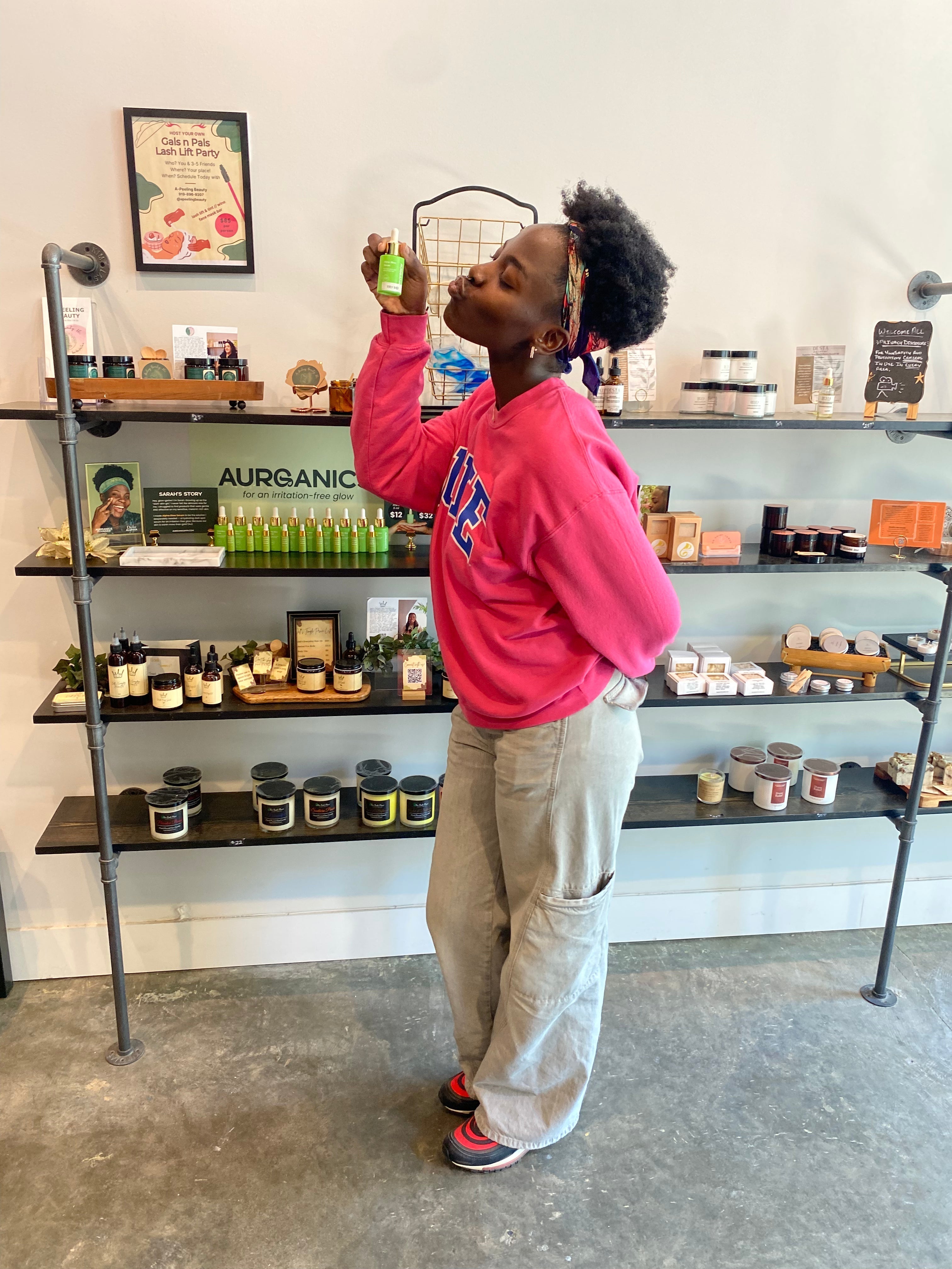 Road-to-Retail-Glow-Log-006 Aurganics Skincare for melanated glowgetters with sensitive skin