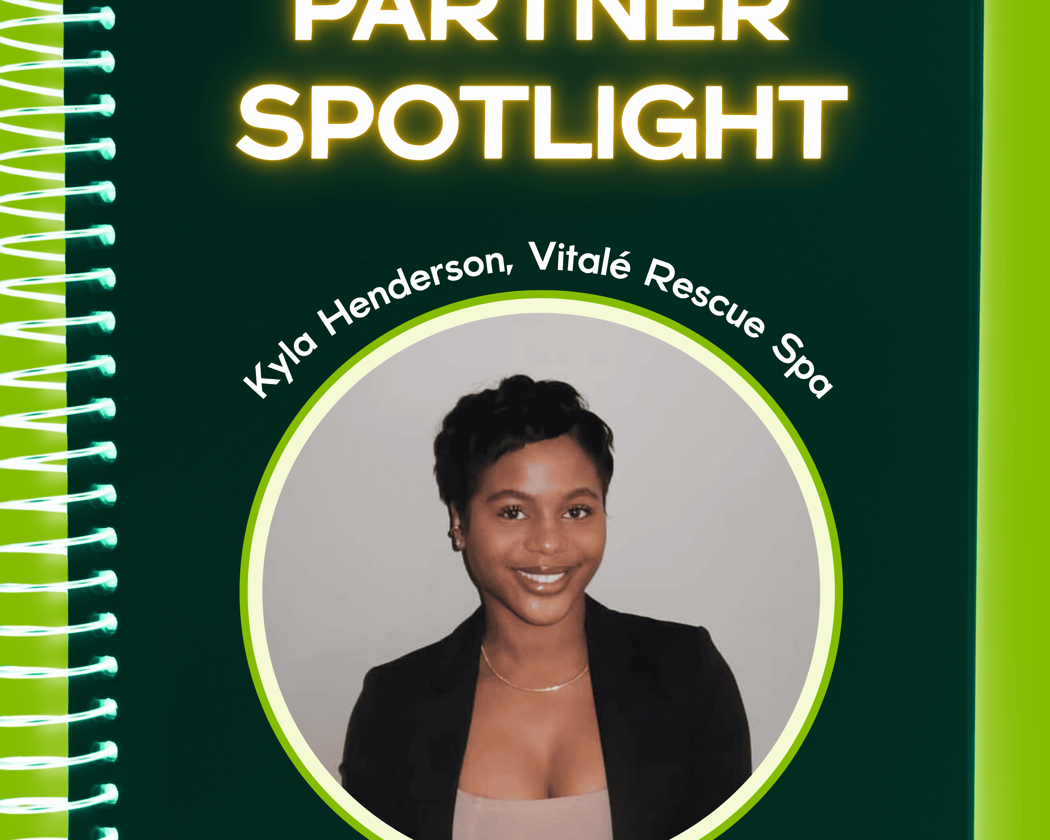 AURGANICS Partner Spotlight: Kyla Henderson, Vitalé Rescue Spa Aurganics Skincare for melanated glowgetters with sensitive skin