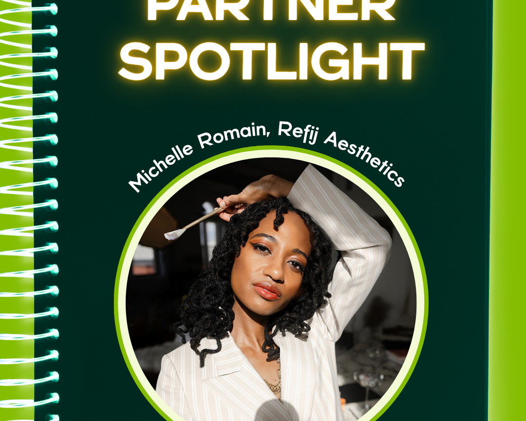 AURGANICS Partner Spotlight: Michelle Romain, Refij Aesthetics Aurganics Skincare for melanated glowgetters with sensitive skin