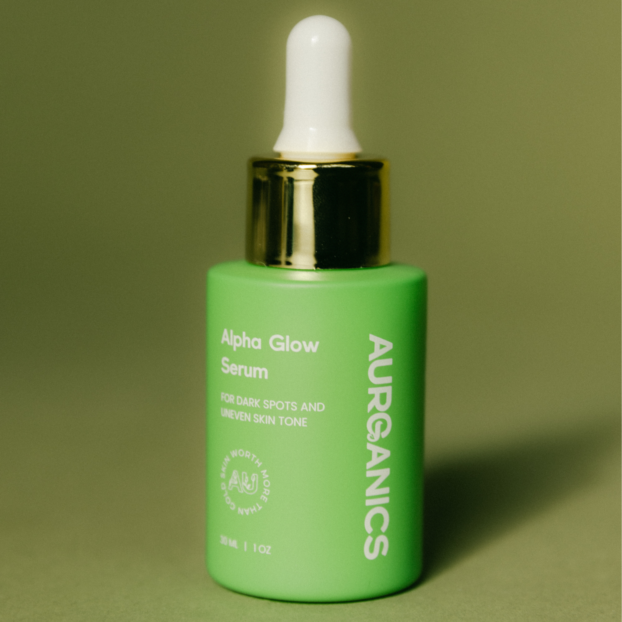 Alpha Glow Serum Aurganics Skincare Serum Aurganics Skincare for melanated glowgetters with sensitive skin