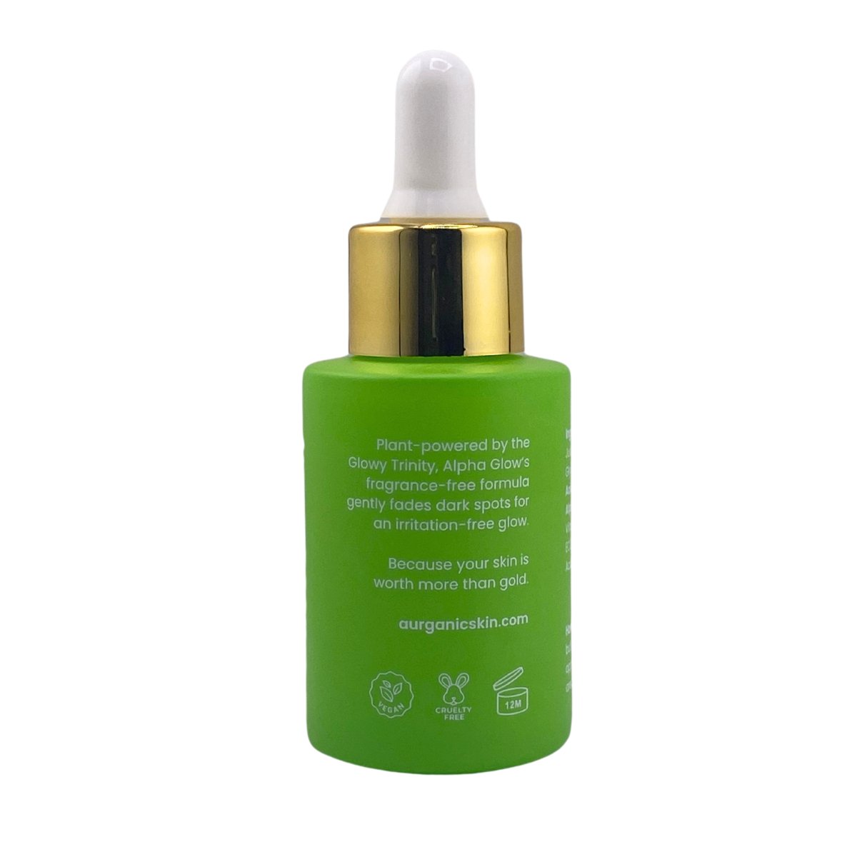 Alpha Glow Serum - Aurganics - Aurganics Skincare - for melanated glow getters with sensitive skin