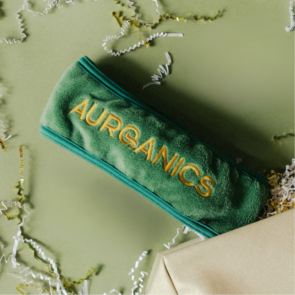 Headband Aurganics  Aurganics Skincare for melanated glowgetters with sensitive skin